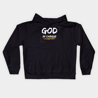 God in Charge Christian Kids Hoodie